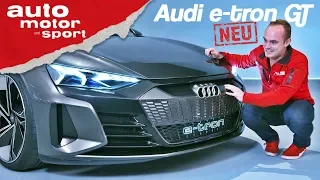 Audi e-tron GT: Erste Sitzprobe im neuen E-Quattro - Neuvorstellung (Review) | auto motor und sport