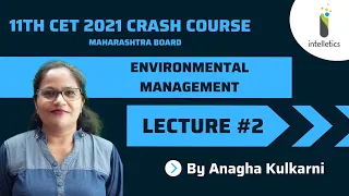 Environmental Management #2 | MCQ | CET for 11 Admission  preparation | crash course | Intelletics