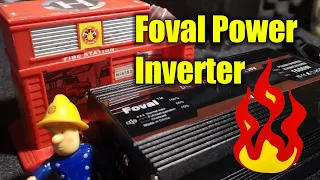 Foval Power Inverter  - review and true load test