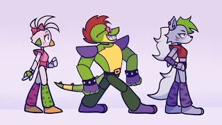 Dr. Monty Phonk Walk - FNAF: SECURITY BREACH animation