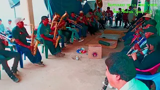 Banda filarmónica de San Sebastián Betaza // Santuario de la cruz verde. San Andrés Yaa 2023.