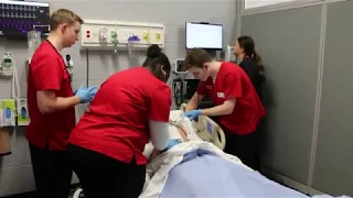 School of Nursing dedicates simulation lab