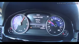 0-160KM/H VW Touareg 3.0TDI 295PS / 605Nm DIESELPOWER dyno tuning: www.dp-race.com