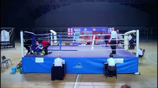 25.02.2022 (54kg) RED  Alik Aloyan VS  BLUE  Murad Nasibov - Georgian Boxing Championship