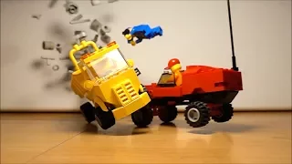 LEGO Super Slow Motion Crash Compilation 1000 fps