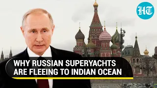 Russian yachts on the run to escape West | Russia's Oligarchs face heat after sanctions over Ukraine