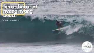 Secret barrel after rain| nyang nyang beach bali | bali surfing | surfind