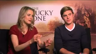 Zac Efron and Taylor Schilling Interview for THE LUCKY ONE