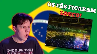 AMERICAN REACTS to BRAZILIAN BTS ARMY FANCHANT!