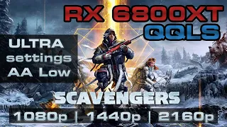 Scavengers | 9980HK(QQLS) | RX 6800XT | Ultra / Antialiasing Low