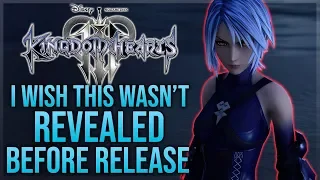 Kingdom Hearts 3 - I Wish Dark Aqua Wasn't Revealed Before Release