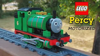 LEGO Motorized Percy the Small Engine - Thomas and Friends Railway Series MOC Showcase