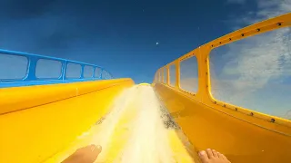 Wet'n'Wild on the Gold Coast opens its new splash zone and Australia’s tallest waterslide tower.