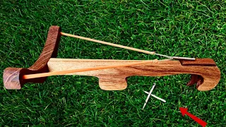 DIY Crossbow - Simple and powerful DIY crossbow