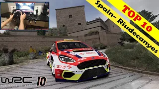 Ford Fiesta Rally2 M Sport WRT | WRC 10 Spain | Thrustmaster T300RS Gameplay - 4K