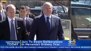 Jury To Begin Deliberations In Menendez Bribery Trial