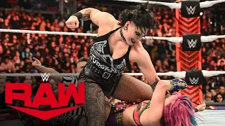 Asuka vs. Bayley vs. Rhea Ripley – Triple Threat Match: Raw, Dec. 5, 2022