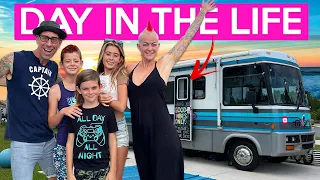 RV LIVING- DAY IN THE LIFE OF UNSCHOOLERS!