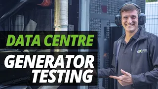 A DAY in the LIFE of the DATA CENTRE | GENERATOR TESTING with ASH!