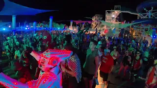 Groove Cruise Miami 2024 Night Pool Deck