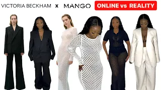 VICTORIA BECKHAM x MANGO TRY ON HAUL