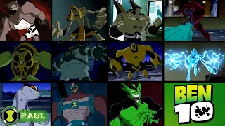 EVERY DNA ALIENS SCAN AND TRANSFORMATIONS | BEN 10