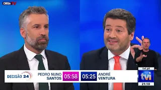 André Ventura desmonta trapalhadas de Pedro Nuno Santos