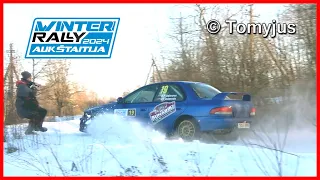 Winter Rally Aukštaitija 2024 I Close calls l Offs I