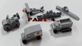 Lego Micro Military Mini Vehicles (tutorial) part 4 by Lego Pakistani 🇵🇰