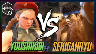 SF6 ➣ SEKIGANRYU [ RYU ] VS YOUSHIKIBI [ CAMMY ]   ➣ STREET FIGHTER 6