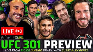 UFC 301 Preview LIVE from Brazil with Jon Anik, Kenny Florian, Alex Perez, & Ray Longo | A&F.484