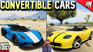 Top 10 BEST Convertible & Topless Cars In GTA Online!