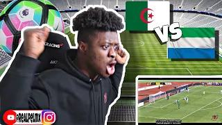 Algeria 🇩🇿 vs Sierra leone 🇸🇱 Football Highlights (AFRICAN CUP OF NATIONS) REACTION!!