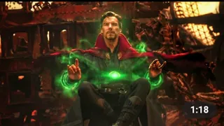 Doctor Strange Sees The Future scene | Avengers Infinity War (2019)