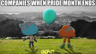 companies when pride month ends