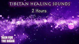 Purple Particle Flow: Healing Vibes with Tibetan Sounds #asmr #tibetanmusic