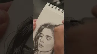 Sketching a stranger woman on the London tube *wholesome reaction*
