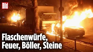 Israel-Hasser verletzen Polizisten in Frankfurt und Berlin