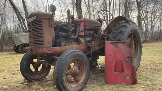 WILL IT START??? 1948 McCormick-Deering W-4 Tractor Rescue - Let's See What We Bought!