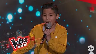 Adriel Santiago canta ‘¿Y cómo es él?’| La Voz Kids Colombia 2022