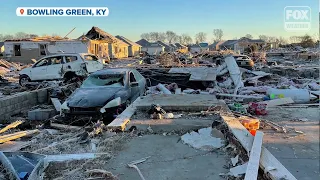 The Aftermath In Bowling Green, KY Following Deadly Tornado