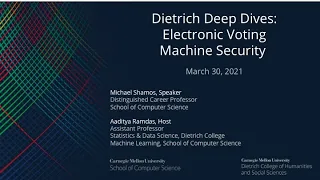 Dietrich Deep Dives: Electronic Voting Machine Security