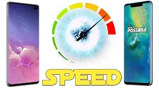 Samsung Galaxy S10 Plus vs Huawei Mate 20 Pro -Speed Test Full HD
