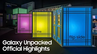 Samsung Galaxy Unpacked July 2023: Highlights