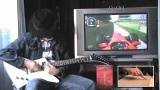 F1 Guitar Alonso India 2011