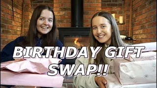 TWIN BIRTHDAY GIFT SWAP!!! 2022 *NO BUDGET* | TJ TWINS