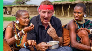 EXTREME African Tribal Food!! Eating EVERYTHING They Eat!!