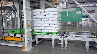 High performance high-level mechanical palletizor