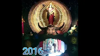 Deshapriya Park Durga Puja Pandal 2012-2022 || upyourhand || #shorts #durgapuja2022 #deshapriyapark