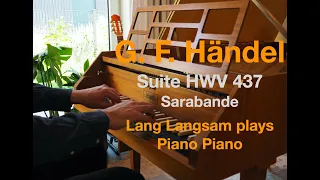 Georg Friedrich Händel Suite in D Minor HWV 437 - Sarabande #händel #baroque #classic #glenngould